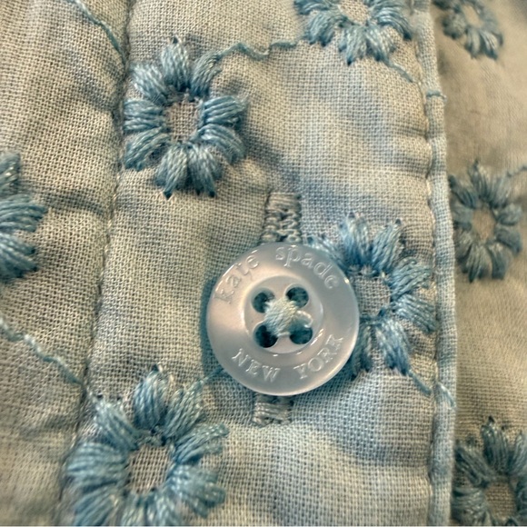 Kate Spade Eyelet Shirt Dress - Picture 4 of 10